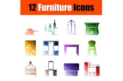 Furniture Icon Set