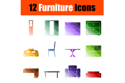 Furniture Icon Set