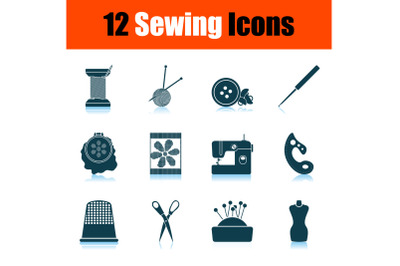 Sewing Icon Set