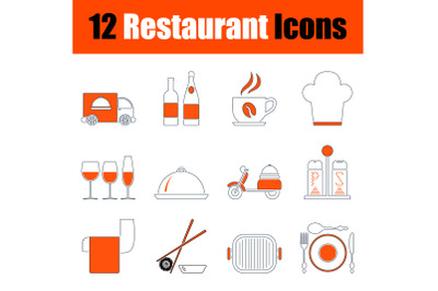 Restaurant Icon Set