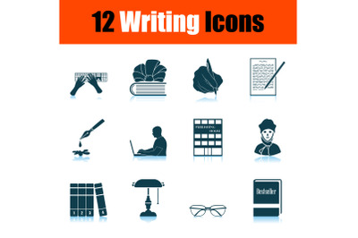 Writing Icon Set