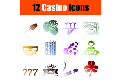 Casino Icon Set