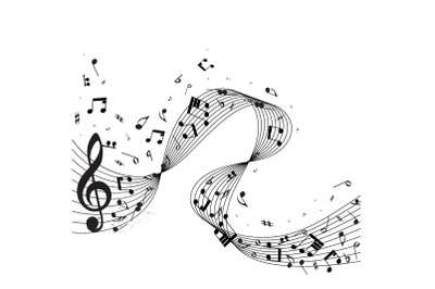 Musical Notes Design