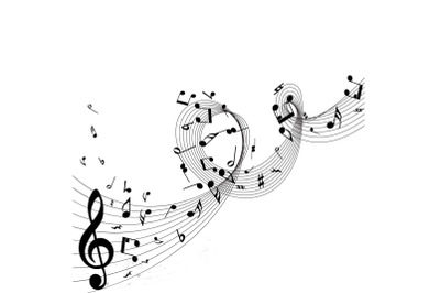 Musical Notes Design