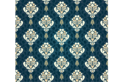 Damask Seamless Pattern