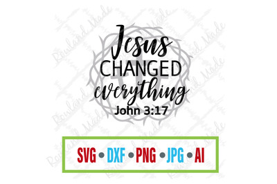 Jesus changed everything