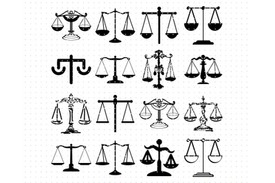 justice scale svg bundle, justice scale cutting file