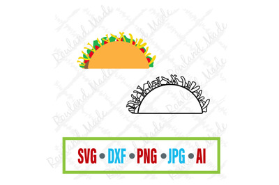 Taco SVG Cinco de Mayo SVG