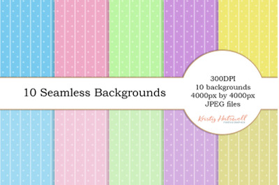 10 Seamless Backgrounds
