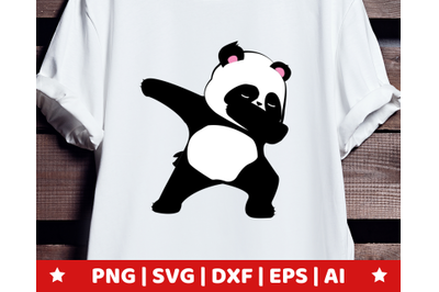 Dabbing panda SVG - Dab panda clipart - Dabbing panda vector - panda