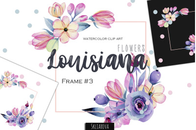 Louisiana flowers. Frame #3