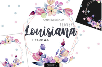 Louisiana flowers. Frame #4