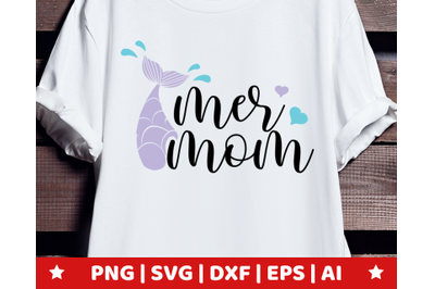 Mermom SVG - Mermom clipart - Mermaid vector - Mermaid cricuti