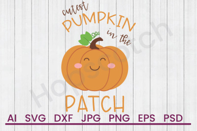 Pumpkin Patch - SVG File, DXF File