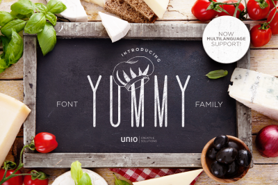 Yummy - Font Family