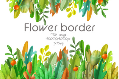 Flower border