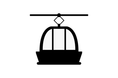 Cable car icon