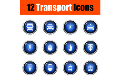 Transport Icon Set