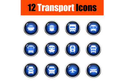 Transport Icon Set