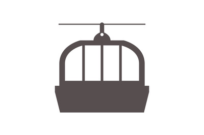 Cable car icon