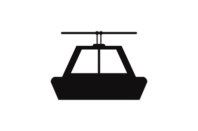 Cable car icon