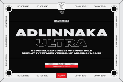 Adlinnaka Ultra - Display Fonts