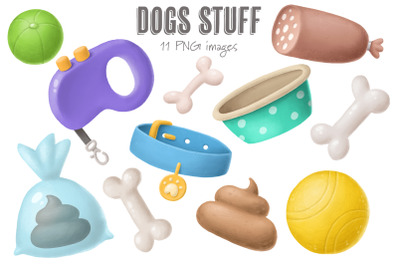 Dogs stuff collection