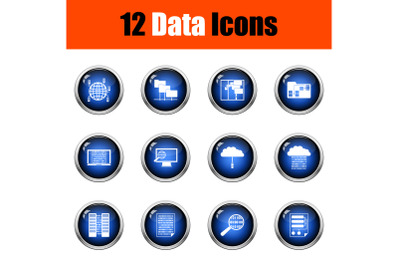 Data Icon Set