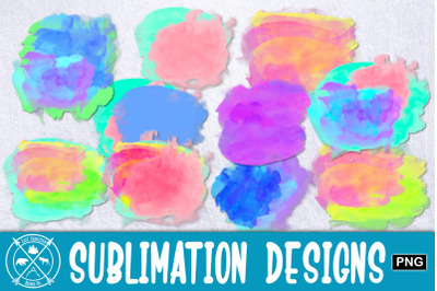 Watercolor Sublimation Backgrounds|Watercolor PNG