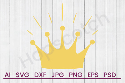 Royal Crown - SVG File, DXF File