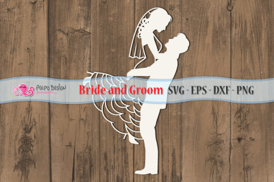 Bride and Groom SVG
