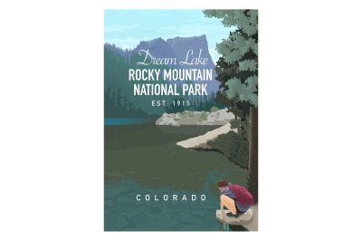 Dream Lake  Rocky Mountain National Park