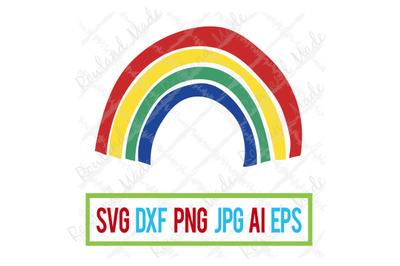 Primary Rainbow SVG Rainbow SVG Rainbow Baby