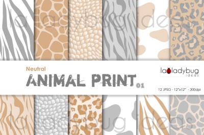 Neutral animal print wallpapers. Animal print Background. Pattern.