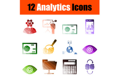 Analytics Icon Set