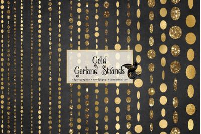 Gold Garland Strands