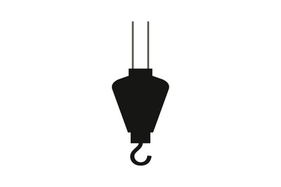 Crane hook icon