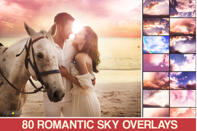 Sky overlay, Photoshop overlay, Blue sky overlays Sunset