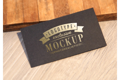 Photorealistic mock-ups with antique vintage background