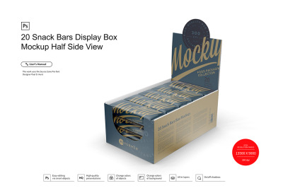 Download Plastic Snack Package Mockup Halfside View Yellowimages