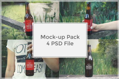 Download Beer Bottle Mockup Psd Free Download Yellowimages