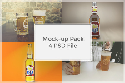 Download Kraft Paper 6 Pack Green Bottle Carrier Mockup Front View Yellowimages