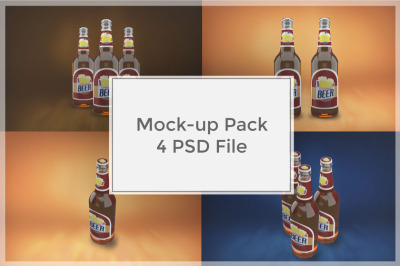 Download White Paper 6 Pack Beer Bottle Carrier Mockup Yellowimages