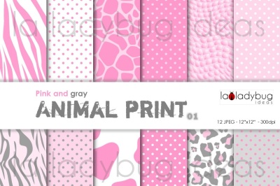 Pink animal print wallpaper. Animal print background. Pattern. 