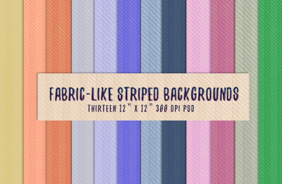 Fabric-Like-Striped Backgrounds