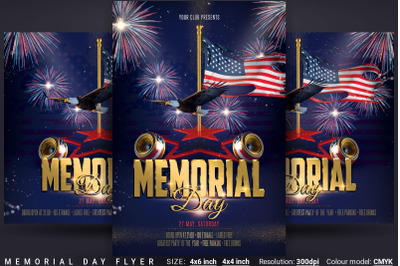 Memorial Day Flyer