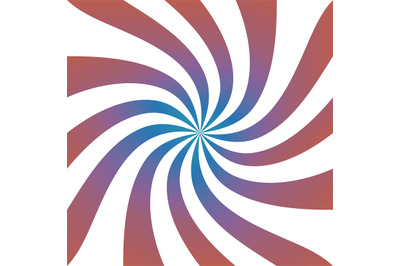 Abstract colorful spiral vector background