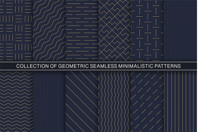 Minimal seamless geometric patterns