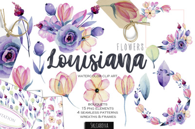 Louisiana flowers.