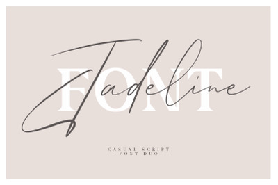 Jadeline Script - Free Serif Font